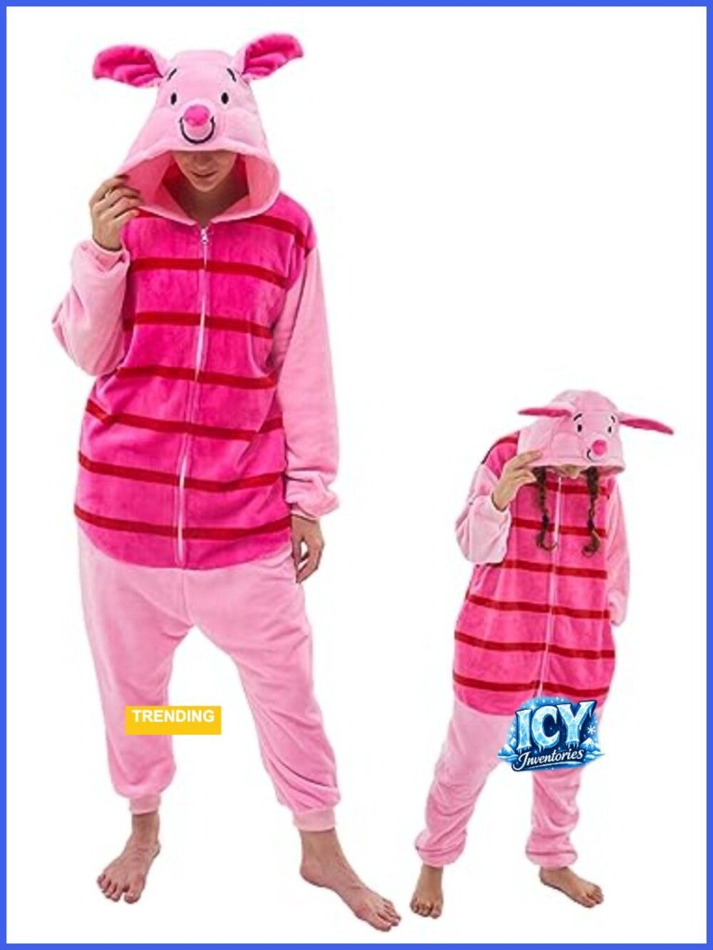 Unisex Adult Onesie Pajamas Halloween Costume Animal Cosplay Suit Flannel